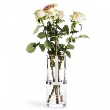 Logotrade promotional giveaway image of: Hold lantern & vase, silver