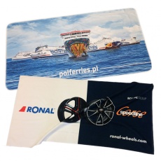 Microfiber towel with one side photo print, 70 x 140 cm