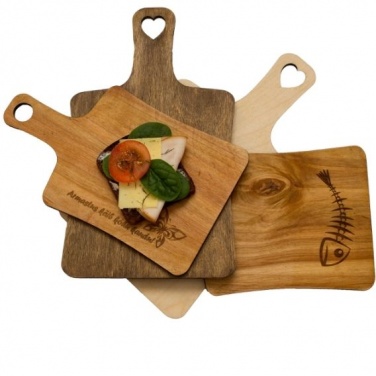 Logo trade promotional gifts picture of: Wooden sandwitch tray, beige