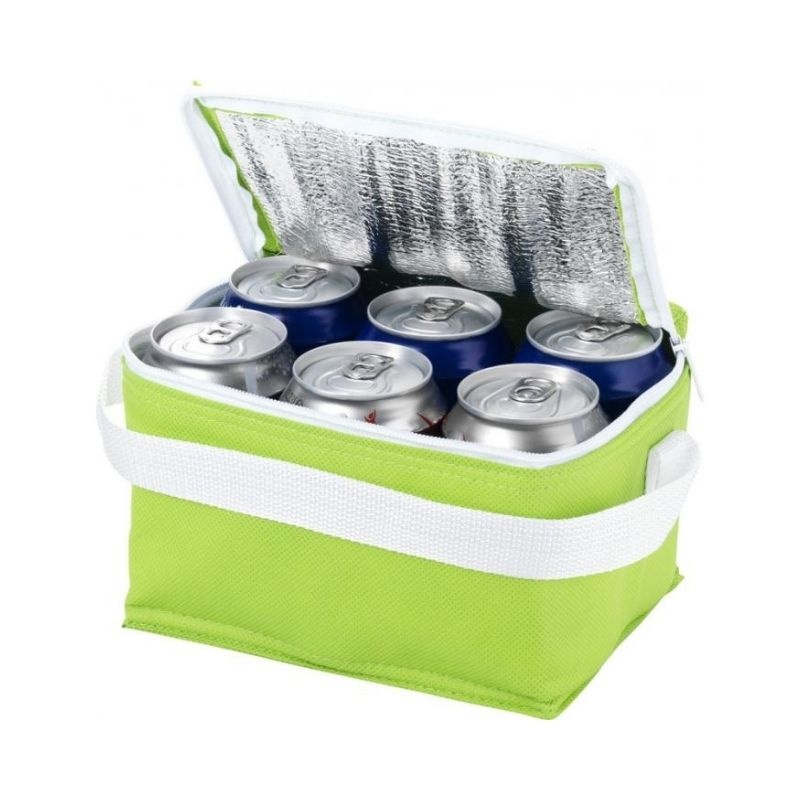 Logotrade promotional gifts photo of: Spectrum 6-can cooler bag, lime