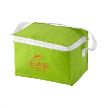 Logotrade promotional giveaway picture of: Spectrum 6-can cooler bag, lime