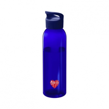 Logo trade promotional merchandise image of: Sky bottle, blue