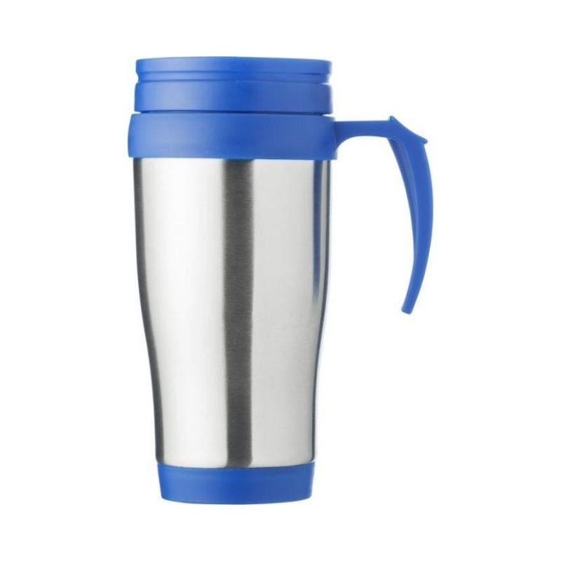 Logo trade corporate gift photo of: Sanibel insulated mug, blue