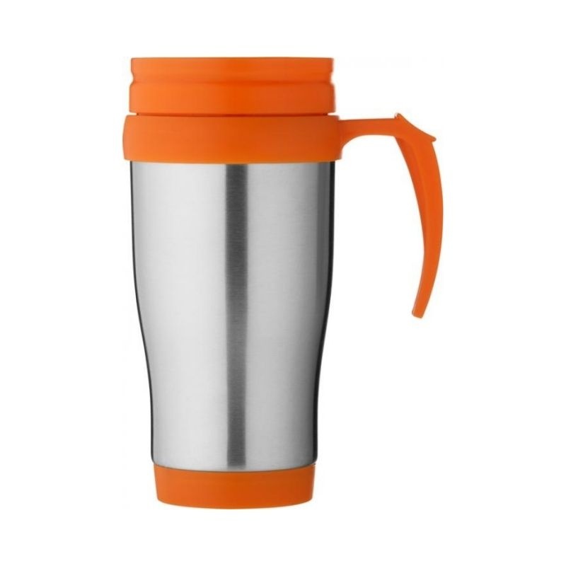 Logotrade promotional giveaway picture of: #66 Sanibel insulated mug, orange