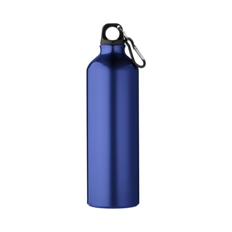 Logotrade promotional products photo of: Pacific bottle with carabiner, dark blue