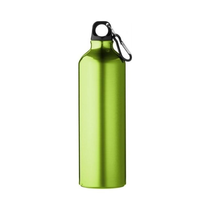 Logotrade advertising products photo of: Pacific bottle with carabiner, lime