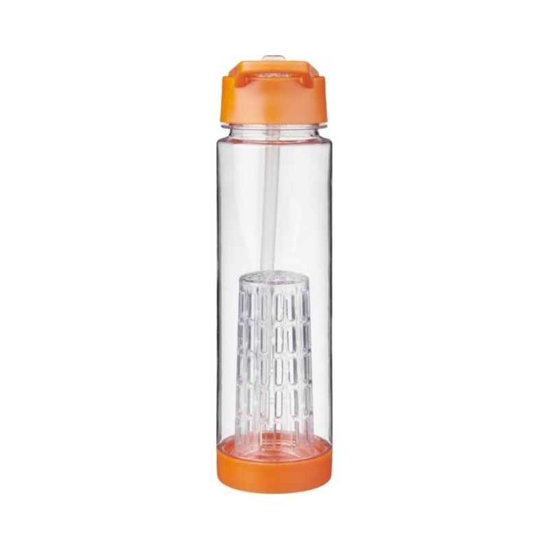 Logotrade promotional products photo of: Tutti frutti bottle with infuser, orange