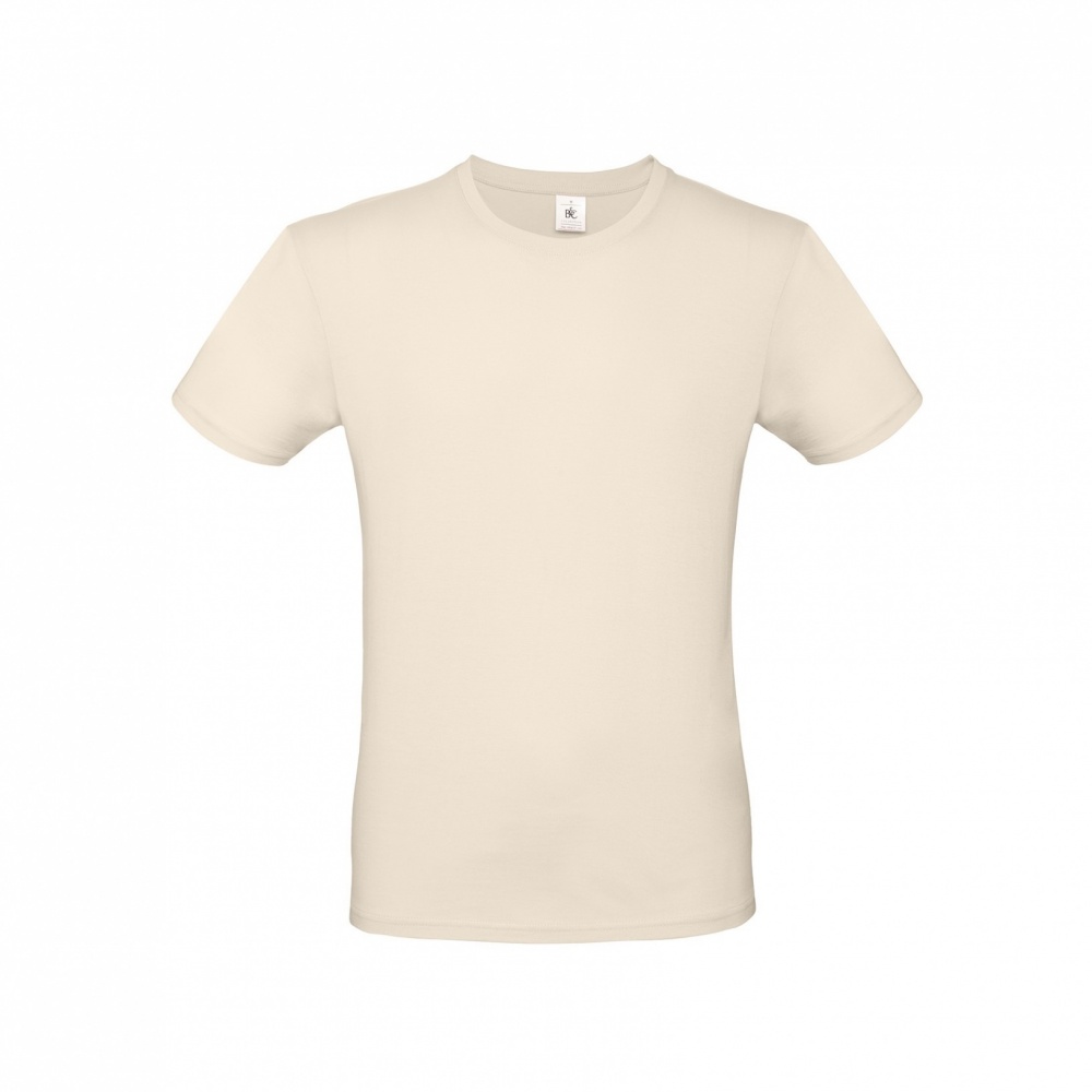 Logotrade promotional item image of: T-shirt B&C #E150, natural