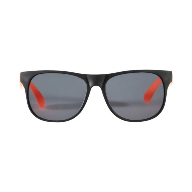 Logo trade promotional gifts image of: Retro sunglasses, neon orange