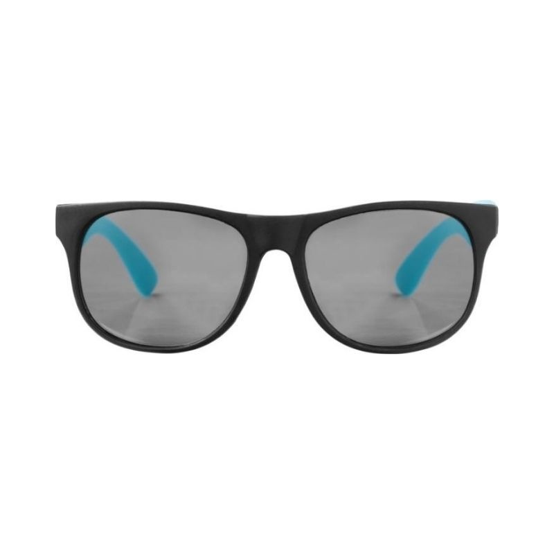 Logo trade corporate gifts picture of: Retro sunglasses, aqua blue