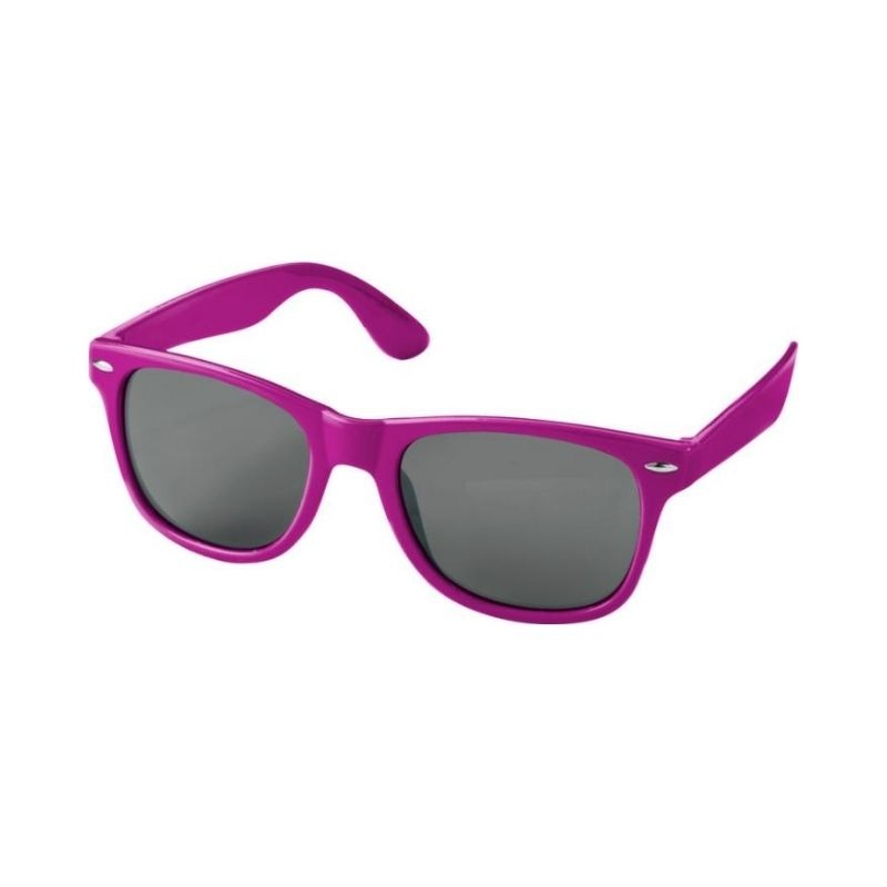 Logo trade promotional products image of: Sun Ray Sunglasses, magneta