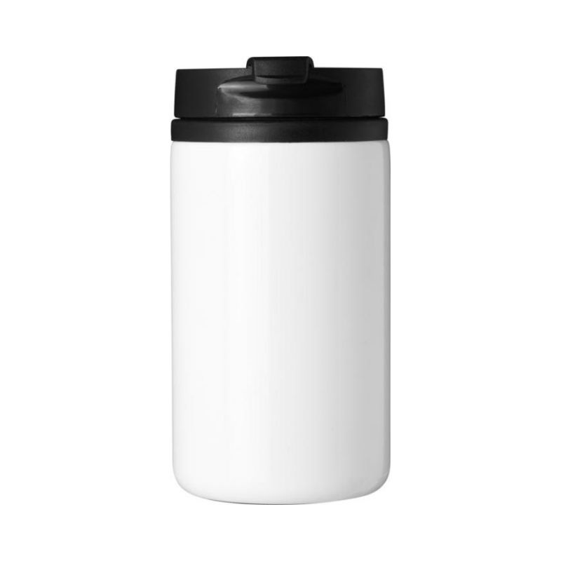 Logotrade corporate gift image of: Mojave 300 ml insulated tumber, white