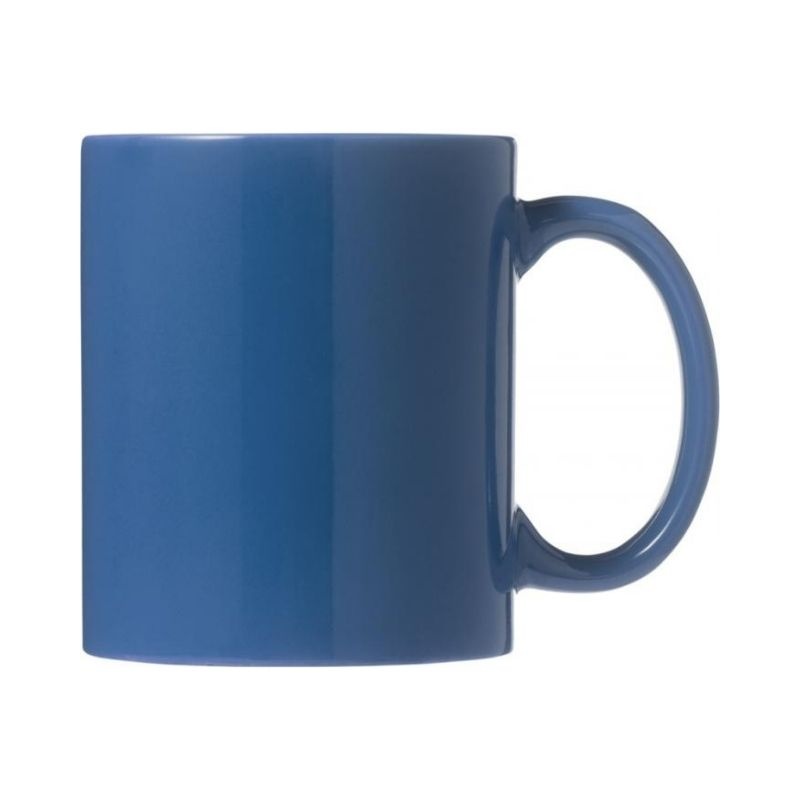 Logotrade promotional products photo of: Santos ceramic mug, blue