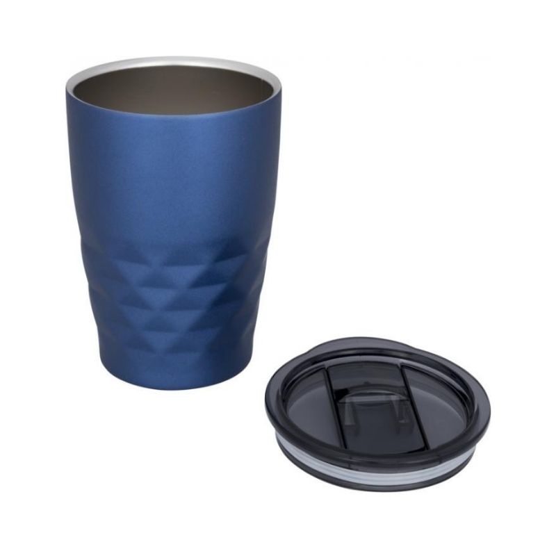 Logo trade promotional gift photo of: Geo insulated tumbler, blue