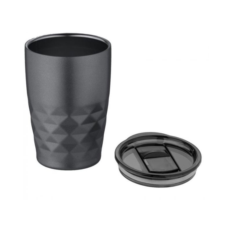 Logotrade business gift image of: Geo insulated tumbler, grey