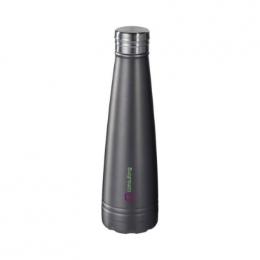 Logo trade promotional gift photo of: Duke vacuum insulated bottle, grey