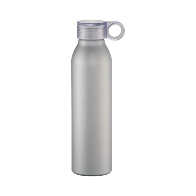 Logotrade promotional giveaways photo of: Grom aluminum sports bottle, silver