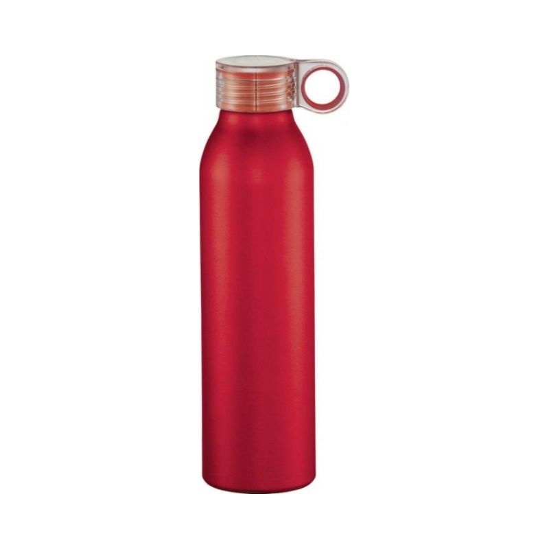 Logotrade advertising product image of: Sports bottle Grom aluminum, red