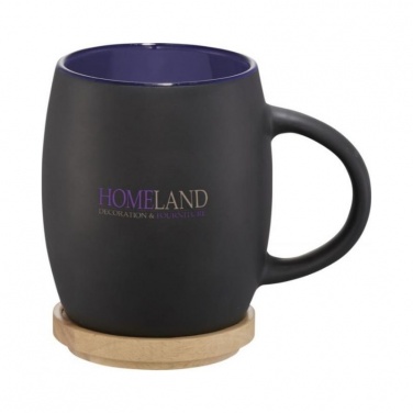 Logo trade advertising products picture of: Hearth ceramic mug, blue