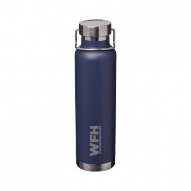 Logotrade business gift image of: Thor Copper Vacuum Insulated Bottle, navy