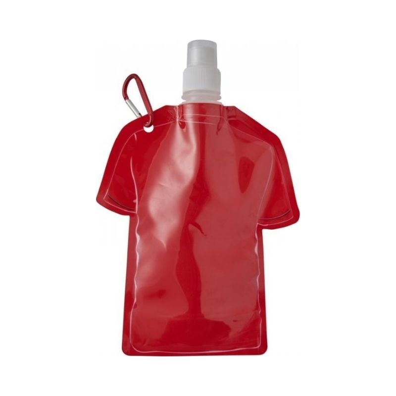 Logotrade business gift image of: Goal football jersey water bag, red