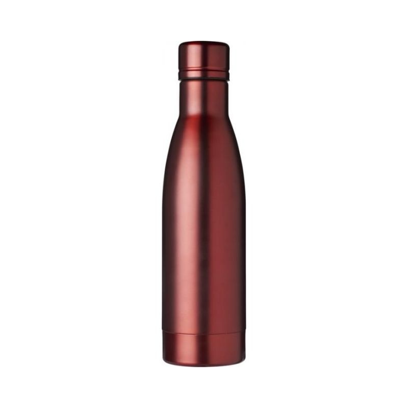 Logo trade advertising products picture of: Vasa copper vacuum insulated bottle, red