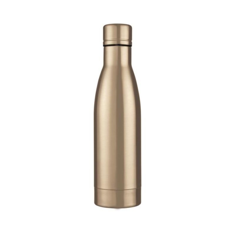 Logo trade promotional gift photo of: Vasa copper vacuum insulated bottle, rose gold