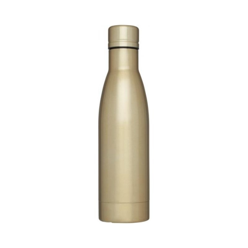 Logotrade business gift image of: Vasa vacuum insulated bottle, gold