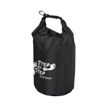 Logotrade promotional merchandise picture of: Survivor roll-down waterproof outdoor bag 5 l, black