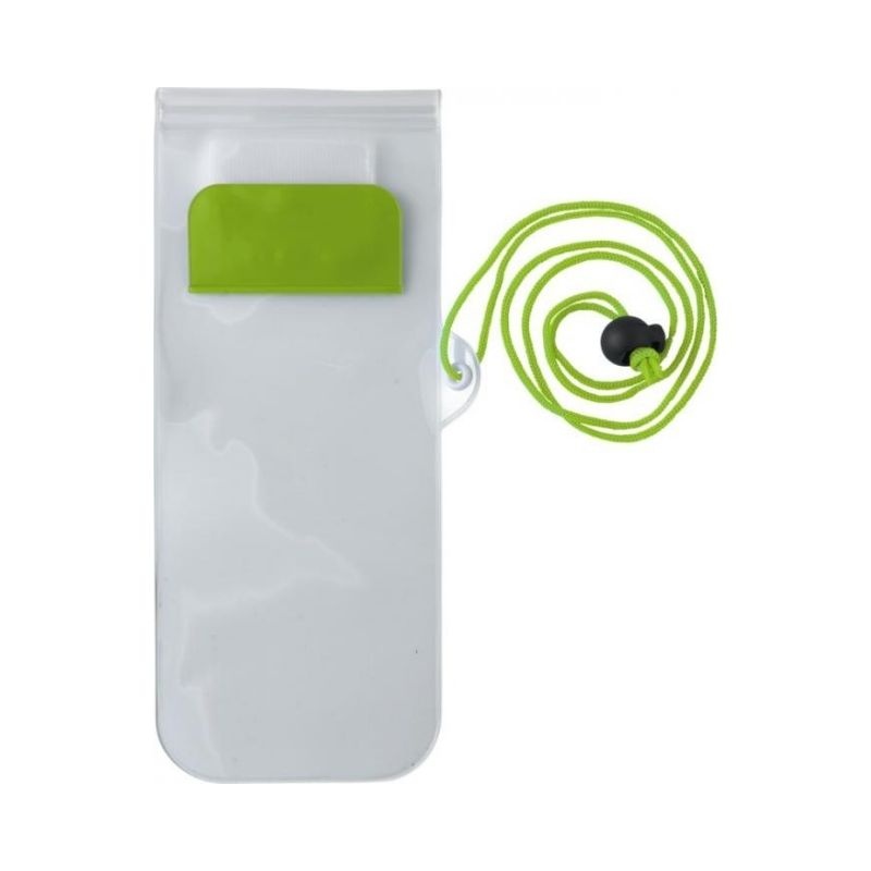 Logo trade promotional gifts picture of: Mambo waterproof storage pouch, lime