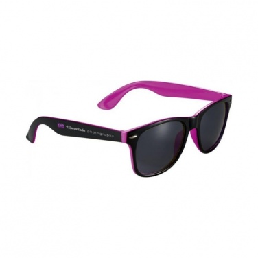 Logo trade promotional gift photo of: Sun Ray sunglasses, pink