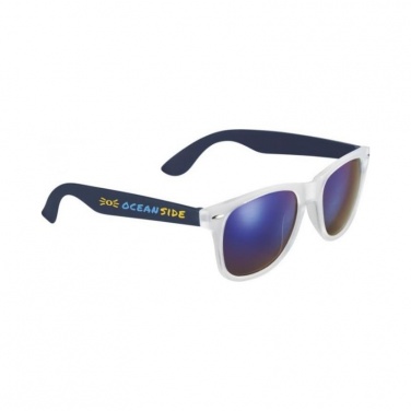 Logotrade promotional items photo of: Sun Ray Mirror sunglasses, navy