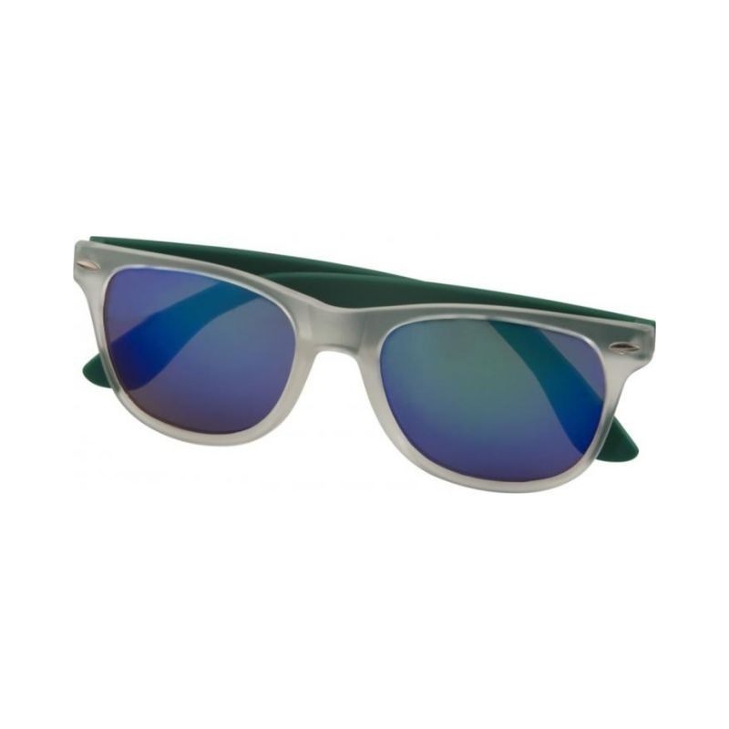 Logotrade advertising products photo of: Sun Ray Mirror sunglasses, green