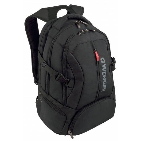 Logo trade promotional giveaways picture of: TRANSIT 16` computer backpack 64014010  color black