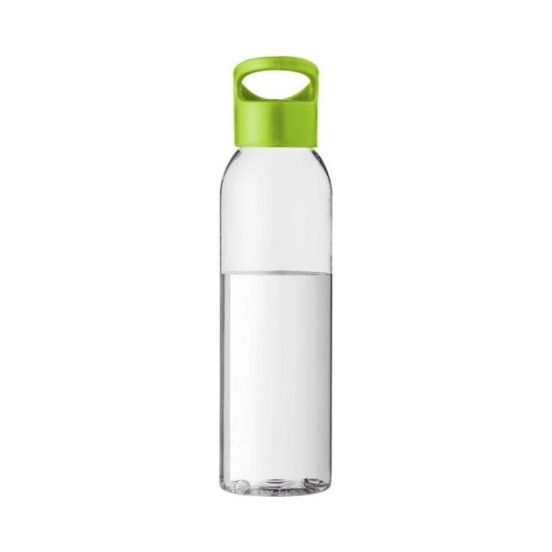 Logo trade promotional items image of: Sky sport bottle, lime green