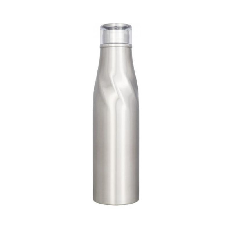 Logo trade corporate gifts picture of: Hugo auto-seal copper vacuum insulated bottle, silver