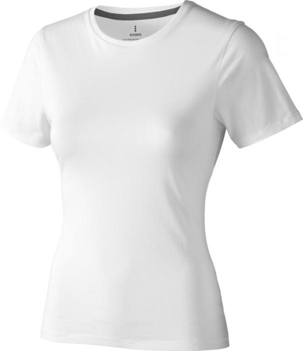 Logotrade promotional items photo of: Nanaimo short sleeve ladies T-shirt, white