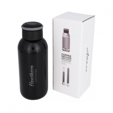 Logotrade promotional merchandise image of: Copa mini copper vacuum insulated bottle, black