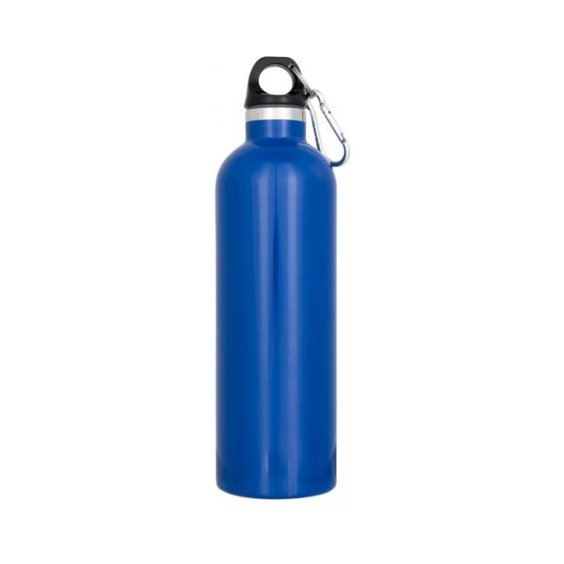 Logo trade advertising product photo of: Atlantic vacuum insulated bottle, blue