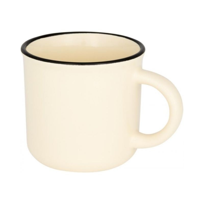 Logo trade advertising products picture of: Ceramic campfire mug, cream