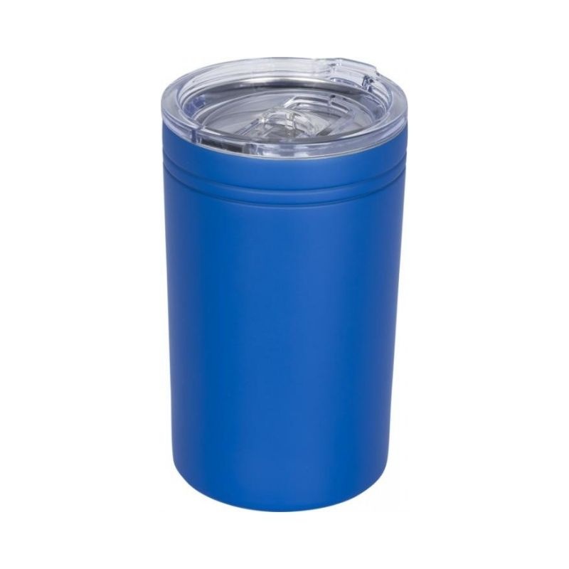 Logo trade promotional merchandise photo of: Pika vacuum tumbler, royal blue