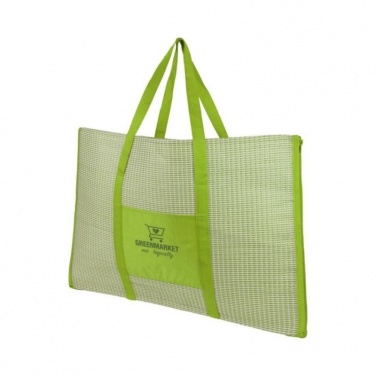 Logotrade corporate gift picture of: Bonbini foldable beach tote and mat, lime