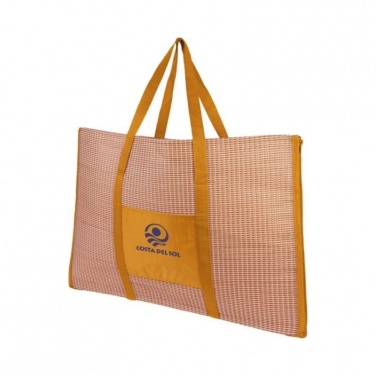 Logotrade advertising products photo of: Bonbini foldable beach tote and mat, orange