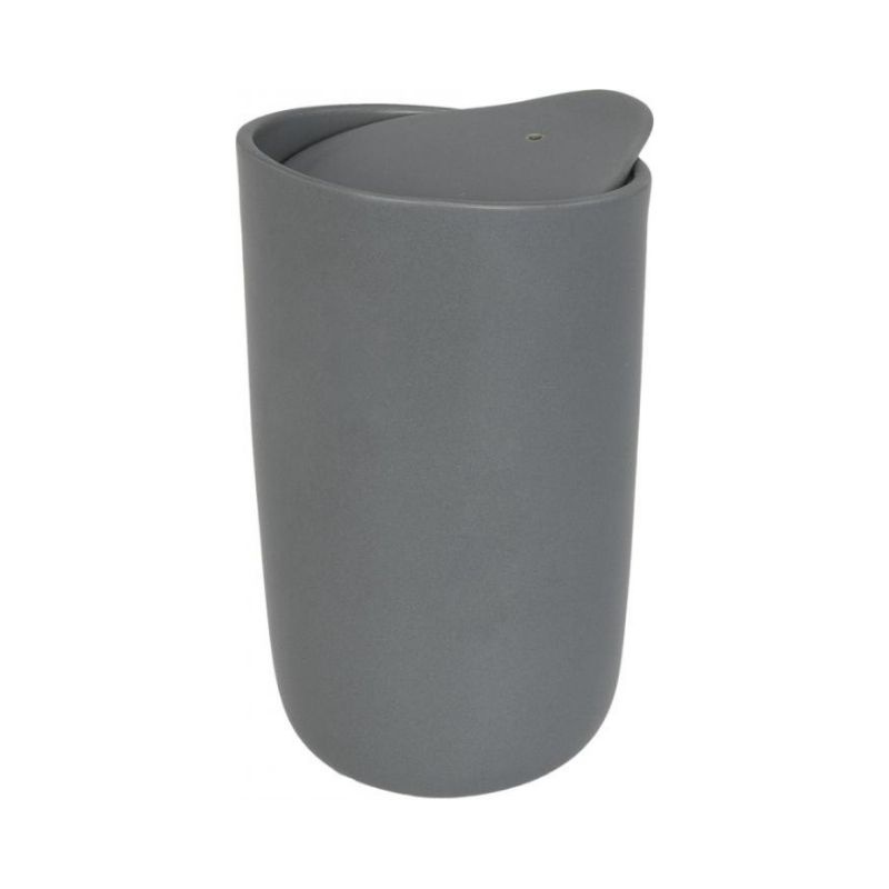 Logo trade promotional giveaways picture of: Mysa 410 ml double wall ceramic tumbler, grey