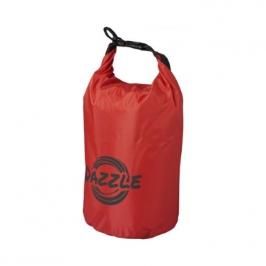 Logo trade promotional merchandise image of: Camper 10 L waterproof outdoor bag, red