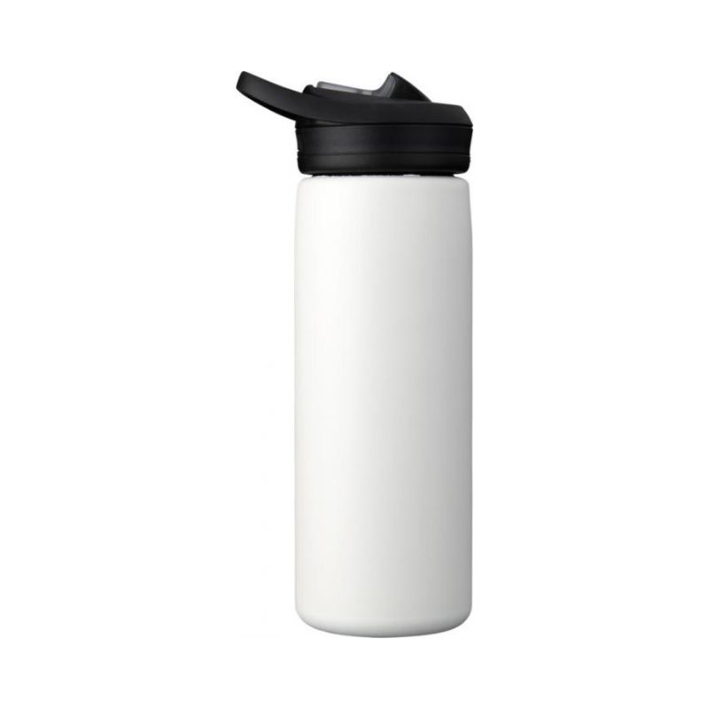 Logotrade promotional merchandise picture of: Eddy+ 600 ml copper vacuum insulated sport bottle, white