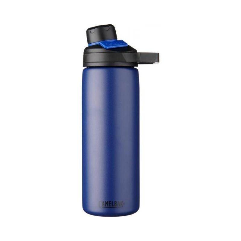 Logo trade promotional giveaway photo of: Chute Mag 600 ml copper vacuum insulated bottle, navy