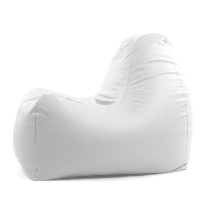 Logo trade promotional products picture of: Bean bag chair Lucas Original, 350 l, white