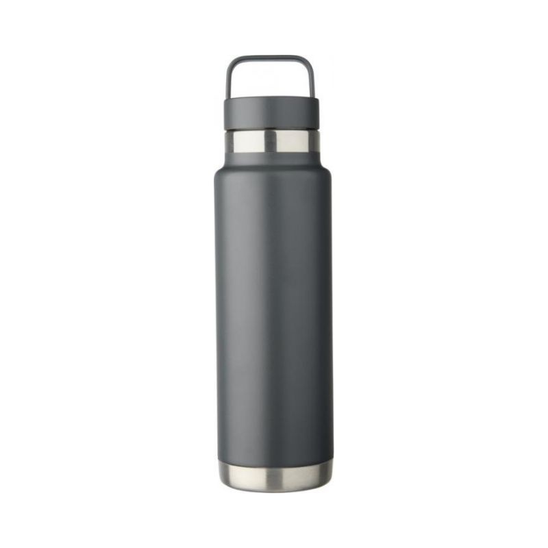 Logotrade advertising product picture of: Colton 600 ml copper vacuum insulated sport bottle, grey