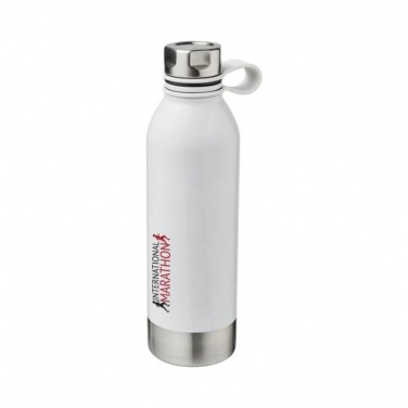 Logotrade promotional products photo of: Perth 740 ml stainless steel sport bottle, white